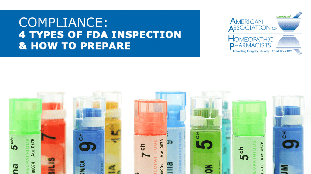 4 Types of FDA Inspections & How to Prepare – The American Association ...