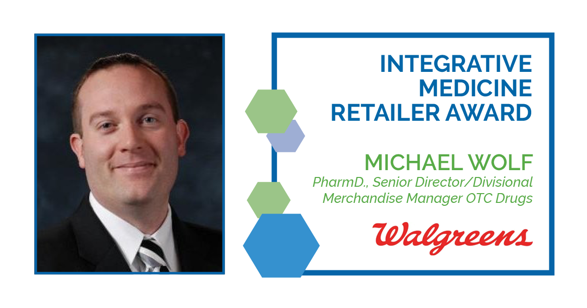 Integragive Medicine Award Mike Wolf